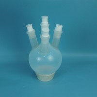 单颈PFA蒸馏烧瓶反应瓶旋转蒸发仪可用