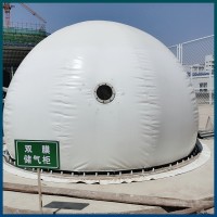 双膜储沼气柜 贮气设备 球形柔式双膜储气柜 琪源