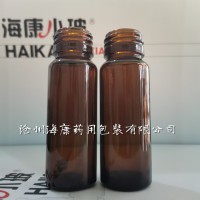 药用玻璃瓶管制模制工艺棕色避光药瓶