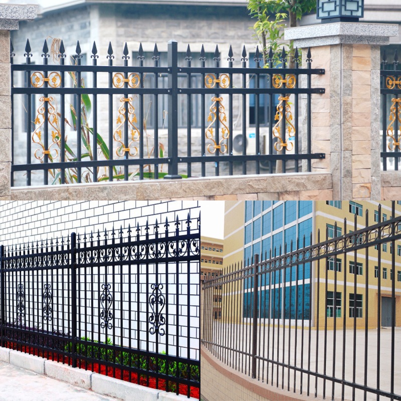 惠州工厂防爬护栏定做 工地园区围墙围栏厂家