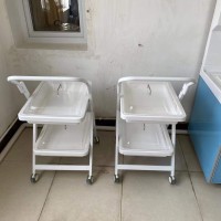 内镜转运车胃镜分明二层三层小推车配有透明盖子