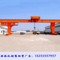 浙江金华龙门吊租赁厂家3T5T单梁门式起重机价格