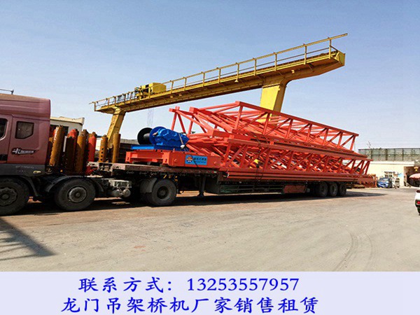 广西南宁龙门吊租赁厂家钢结构加工厂10吨L型门机