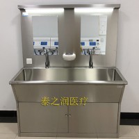 医用不锈钢洗手池 实验室专用防腐洗手台脚踏式定制洗手水池厂家