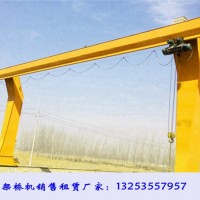 山西忻州龙门吊出租公司L型门式起重机特点