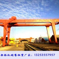 黑龙江鹤岗龙门吊出租公司各种规格型号双梁门机