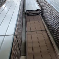 宝固铝镁锰金属屋面直立锁边型号多种齐全可做弯弧扇形广东厂家