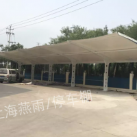 新泾镇简单7字型汽车篷 燕雨高桥镇骨架钢结构安装公司