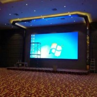 酒店度假村LED显示屏任丘安装公司,展厅LED大屏幕