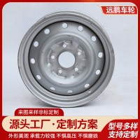 广告拖车车轮，轮毂，卡车车轮轮毂生产厂家