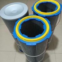 阻燃覆膜焊烟除尘滤筒325*900防静电滤芯