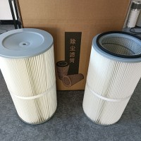 粉尘除尘滤筒325*660折叠除尘器滤芯