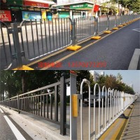 人行道护栏路中央隔离栏厂家 交通围栏道路护栏定制