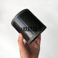 碳纤维一体成型保护套  适配工业传感器 耐冲击防油污