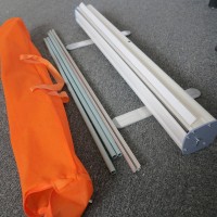 西安塑钢易拉宝 西安铝合金易拉宝宽座易拉宝 西安豪华易拉宝​