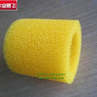 厂家生产大业腾飞黄色开孔海绵管