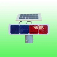 分体式爆闪灯 太阳能双面爆闪灯交通警示灯厂家