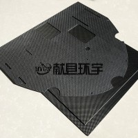 U形异形碳纤维板切割定制加工碳纤维板材