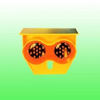 太阳能同步警示灯 仿生猫眼灯太阳能小雾灯报价