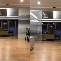 超白通电雾化玻璃 深圳制造商 酒店别墅专用 隐私保护创新设计