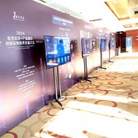 西安会议展板喷绘,展架条幅海报标牌,桌牌胸牌彩页传单设计印刷