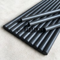 高强度实心碳纤维棒 大尺寸碳纤棒纯碳杆 碳纤维圆棒航模碳纤维