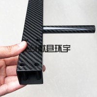 异型碳纤维管 定制碳纤维型材 抗高温超轻复合材料