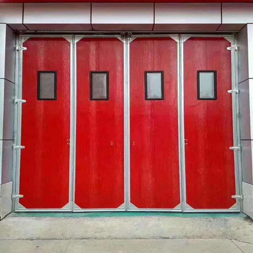 救火车工业门，消防卷帘门，消防折叠门，任丘消防门生产厂家