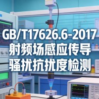 GB/T17626.6-2017射频场感应传导骚扰抗扰度检测