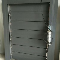 小区装饰锌钢百叶窗护栏,楼房通风铝合金百叶窗
