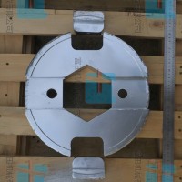 富田混合机合金配件 钨钢底部压盘 适配爱立许Eirich