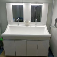 高分子洗手池 医院用感应式实验室刷手池