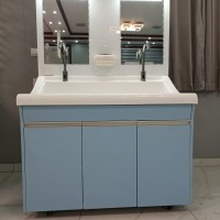 高分子洗手池 单人多人位刷手池 鹅颈水龙头