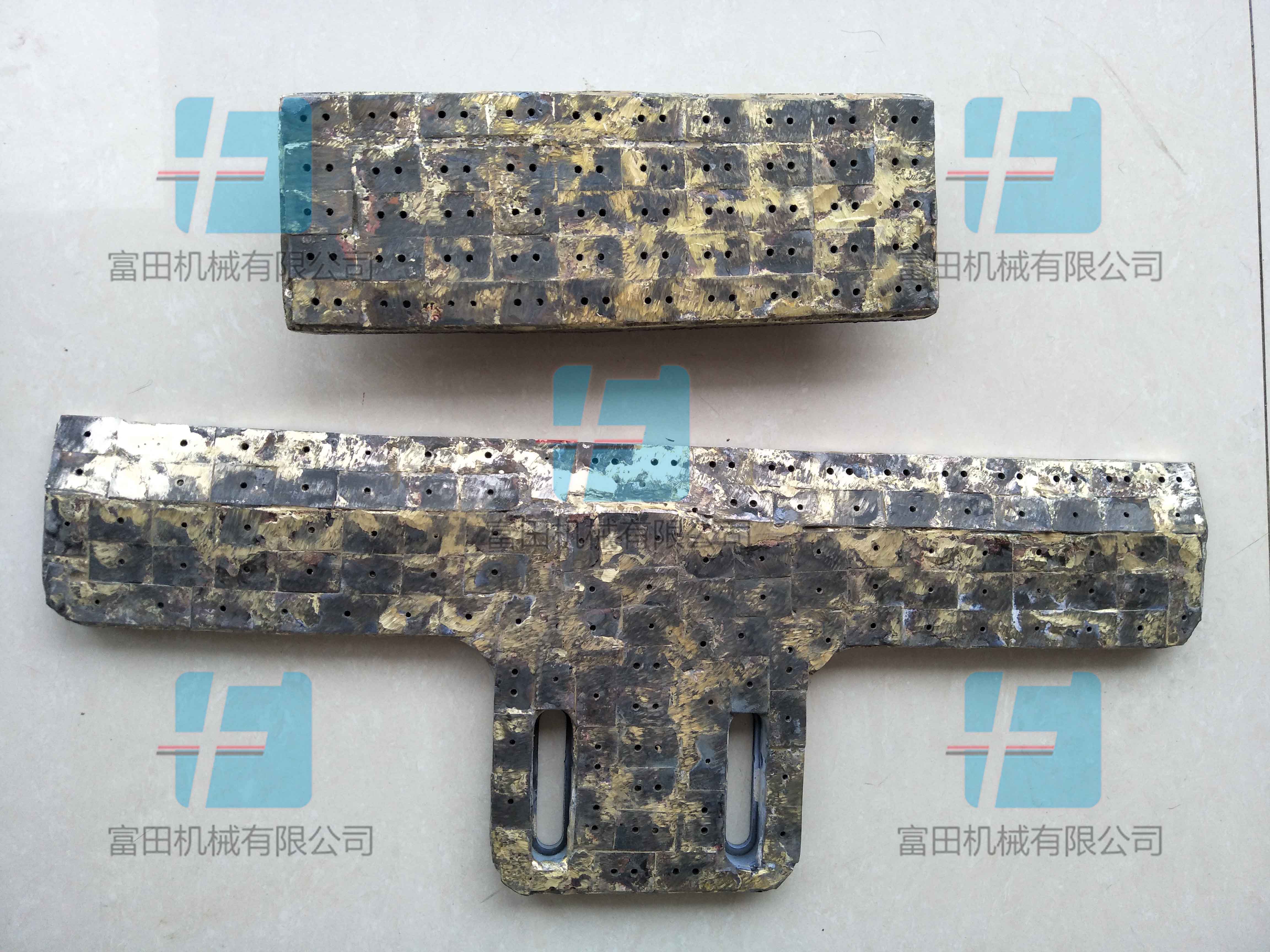 富田玻璃混合机合金配件 钨钢合金铲片 适配泰卡Take