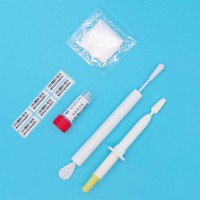 女性妇科HPV自采样取样套装内含拭子、保存管、细胞保存液等