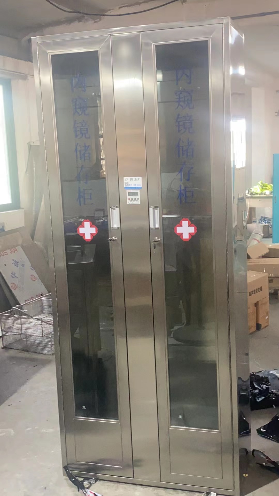 不锈钢双门通道式传递窗