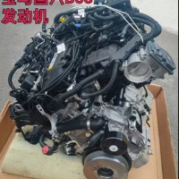 宝马国六B58发动机 曲轴 皮带轮 空调泵 起动机