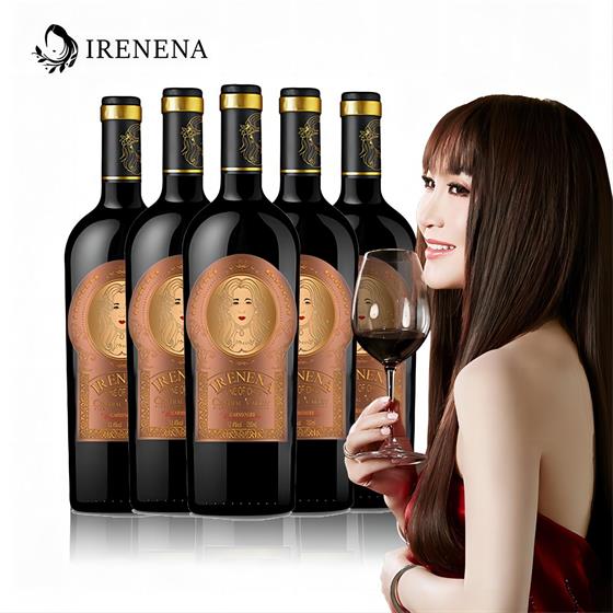 温碧霞自创IRENENA红酒佳美娜2号进口智利干红葡萄酒