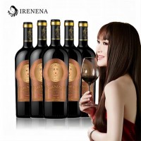 温碧霞自创IRENENA红酒佳美娜2号进口智利干红葡萄酒