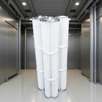 直径120*高度700钻机机械无纺布除尘滤筒