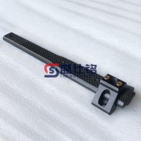 CNC 加工碳纤维异形棒 打孔开槽构件 机械设备配件