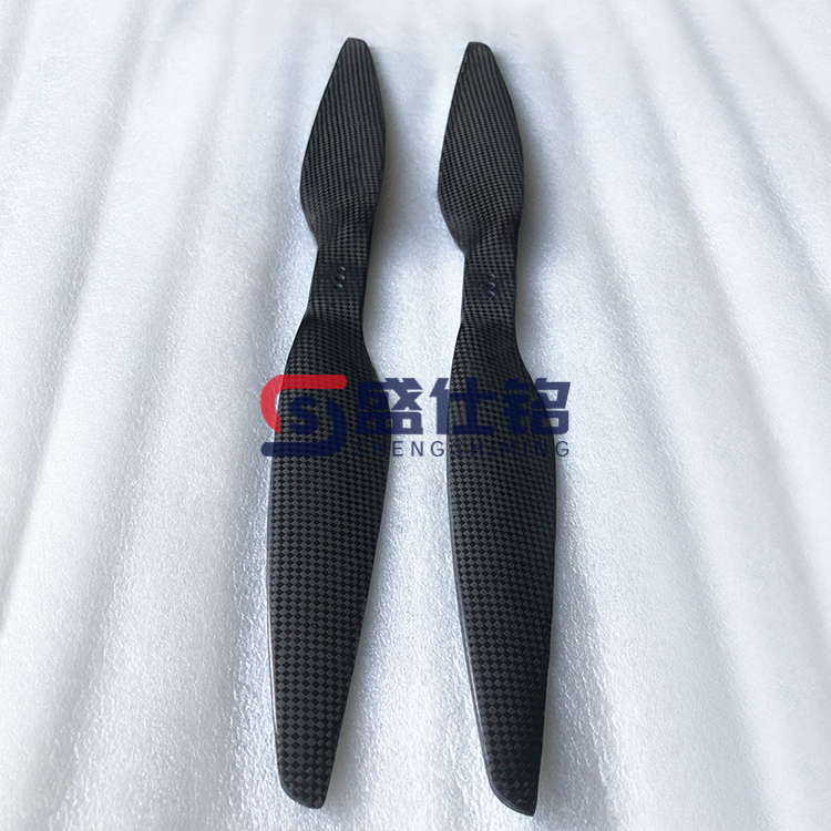 全碳纤维无人机螺旋桨 测绘航拍机型桨叶 高刚性形变微小